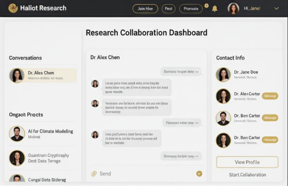 Research Collaboration Dashboard